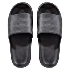 GVEA 雲朵氣墊室內拖鞋, 黑色, 1雙