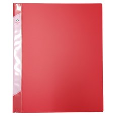 PP主色板資料簿 A3 40個入, 紅色, 1本