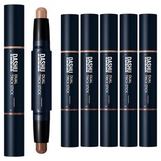 DASHU 男仕雙頭遮瑕修容棒, Sand, 6入