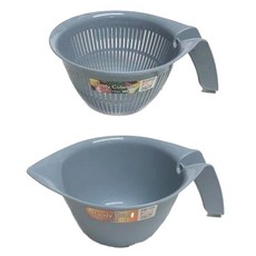 NAKAYA 日本手柄備菜瀝水碗 880ml 6個, 顏色隨機, 1組