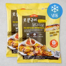 푸드렐라 오븐구이닭다리살 허니머스타드맛 (냉동), 300g, 2개