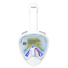 Nice Pro全臉浮潛面罩, 全息白