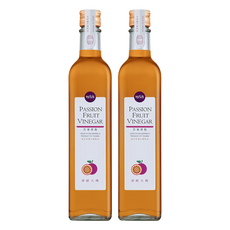 HSU'S LEGEND 潭酵天地 橡木桶純釀造水果醋 百香果, 2個, 500ml