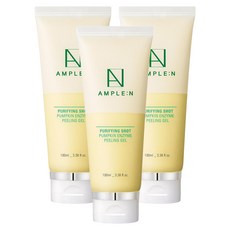 코리아나 앰플엔 퓨리파잉샷 호박효소 필링젤2, 100ml, 3개