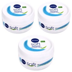 NIVEA 妮維雅 輕柔潤膚霜, 200ml, 3罐