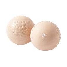 ALEAF 軟質握把塑身球組, 2入, 500g, 皮膚米色