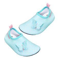 Playshoes 水陸兩用沙灘懶人童鞋-蝴蝶 輕便舒適 保護寶貝雙腳 可愛造型 抗紫外線, 1入, 28/29