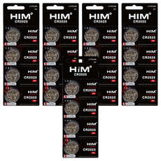 힘 리튬 CR2025 코인건전지, 4개입, 5개