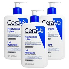 CeraVe 適樂膚 長效清爽保濕乳, 473ml, 3瓶