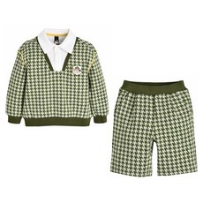 모이몰른 여아용 루카스 맨투맨 상하 세트 M241STG22P