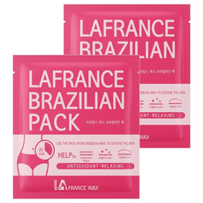 LA FRANCE WAX 私密處專用面膜, 2入