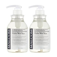 MALCOM 瑪律科姆 滋養保濕沐浴露 Timeless Black Musk, 520ml, 2瓶