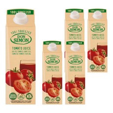 DON SIMON 榨汁番茄汁, 1L, 5瓶