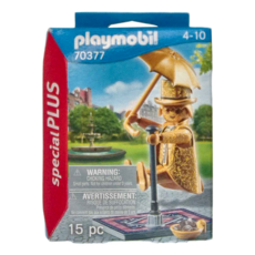 Playmobil 摩比人 金色街頭藝人, Special PLUS系列, 70377, 適合4-10歲兒童, 1盒
