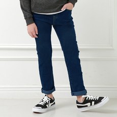 J-KID 青少年兒童日常直筒牛仔褲