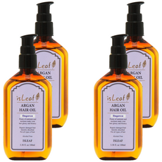 isLeaf 香氛順盈護髮油 紫愛瑰蜜, 4瓶, 100ml
