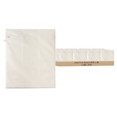 粉彩小兔 雙層洗衣袋 60x60cm 耐洗薄型, 米色, 12個