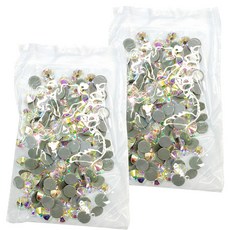 Biz Life MC切割燙鑽 水晶AB彩配件 ss40 8.0~8.3mm 144p, ss40/8.0-8.3mm, 288個