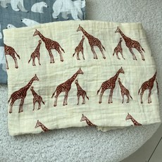 幼童雙層印花紗布毯