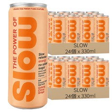 THE POWER OF Slow 椰子花蜜飲 烏龍茶葡萄柚風味, 48個, 330ml