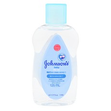 Johnson's 嬌生 嬰兒潤膚油 清爽配方, 125ml, 1瓶