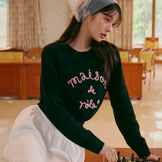 rolarola 女款Maison DE Rora EMBROIDERY針織衫 張員瑛同款