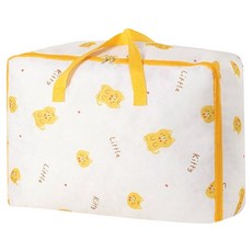 E.dot 600D牛津布萌趣防塵棉被衣物收納袋 愛心貓咪 中號, 55 x 33 x 20cm, 1個