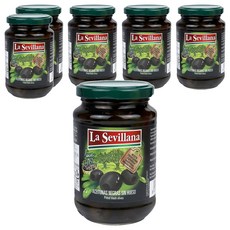 La Sevillana 寶鼎 黑橄欖, 370g, 6個