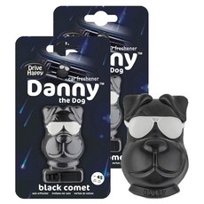 DannyTheDog 車用芳香劑, 2個, 黑色彗星