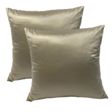 J&N 凱恩麗緹 抱枕 Set 2 100% 聚酯纖維, 米色