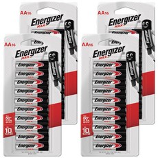 Energizer 勁量 鹼性 Max AA 電池 LR06, 4個, 16入