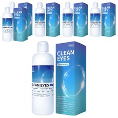 깨끗한아이 렌즈 세정액, 500ml, 6개