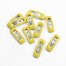 세이코코아 강아지핀, 노랑, 10개