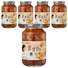 담터 꿀생강차, 1kg, 1개입, 5개