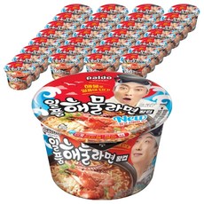 팔도 일품 해물라면 왕컵 110g, 48개