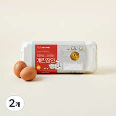 애월아빠들 무항생제 인증 자연방사 유정 장인계란 500g, 10구, 2개 10구, 2개