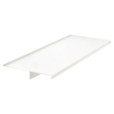 德利生活 磁吸窗台延伸收納架 40 x 15cm, 奶油白, 1個