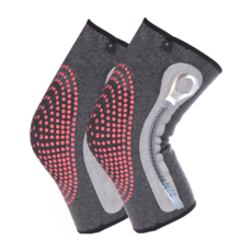 a-zeal 高效能石墨烯加壓護膝 膝蓋不適/運動防護/鎖溫保暖 7342 黑色, 1雙