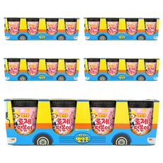 Pororo杯裝炒年糕禮盒 玫瑰醬口味 4入, 460g, 5組