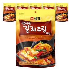 Sempio 膳府 南大門燉白帶魚調味醬包, 6包, 200g