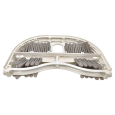 MIKA HOUSE 橘之屋 時尚工藝摺疊曬衣架 方 24夾 33.5x42.5cm PP塑料, 白色, 1個