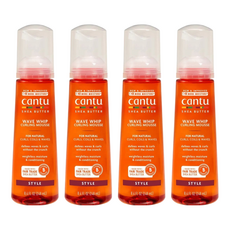 cantu 乳木果油波浪捲髮慕斯, 4個, 248ml
