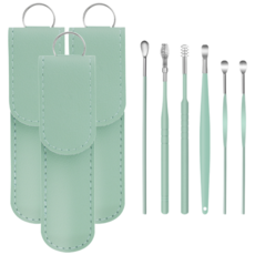 Yeoni Factory 彩色薄荷挖耳棒, 3個, 6入
