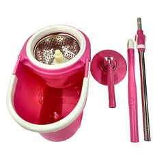 家必潔 雙驅旋轉拖 塑膠 五金 超細纖維, 1組