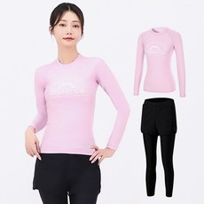 aquatica 女款防磨上衣 AQAWTS23002 + 水上緊身褲 AQA WL 套組