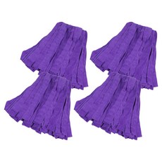 World Clean 超細纖維拖把布 270g, 4個, 紫色