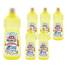 Kao 花王 Magiclean 魔術靈浴室清潔劑，輕巧瓶裝，舒適檸檬香, 500ml, 6瓶