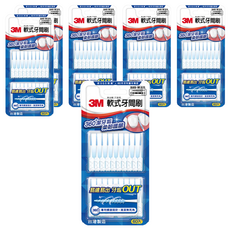 3M 軟式牙間刷 SSS~M適用, 0.7mm, 60支, 6組