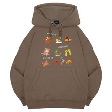 엘런아시 비치 오버핏 후드티