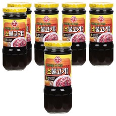 OTTOGI 不倒翁 烤牛肉調味醬, 6罐, 480g